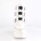 Swing-105 - White Vegan Leather  