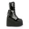 Swing-120 - Black Vegan Leather  