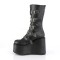 Swing-230 - Black Vegan Leather  