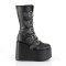 Swing-230 - Black Vegan Leather  