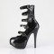 Teeze-23 - Black Glitter Patent