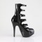 Teeze-23 - Black Glitter Patent