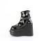 Transformer-808 - Black Vegan Leather