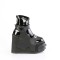 Transformer-808 - Black Vegan Leather