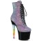 Unicorn-1020G - Purple Blue Glitter Black  