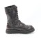 Valor-220 - Black Burgundy Rub Off Vegan Leather