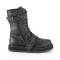 Valor-220 - Black Vegan Leather  