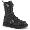 Valor-240 - Black Vegan Leather