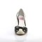 Wiggle-17 - Black Cream Faux Leather  