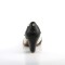 Wiggle-17 - Black Cream Faux Leather  
