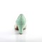 Wiggle-17 - Cream Mint Faux Leather  