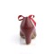Wiggle-32 - Burgundy Faux Leather  
