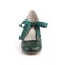 Wiggle-32 - Dark Green Faux Leather  