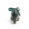 Wiggle-32 - Dark Green Faux Leather  