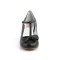 Wiggle-50 - Black Faux Leather  
