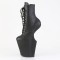 Worship-1020 - Black Faux Leather Matte