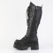 Wrath-205 - Black Vegan Leather