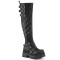 Wrath-310 - Black Vegan Leather
