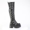 Wrath-310 - Black Vegan Leather