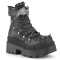 Wrath-55 - Black Vegan Leather