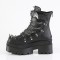 Wrath-55 - Black Vegan Leather