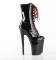Xtreme-1020-1 - Black Patent Red Chrome