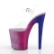 Xtreme-808OMBRE - Clear Fuchsia Blue Ombre  