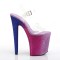 Xtreme-808OMBRE - Clear Fuchsia Blue Ombre  