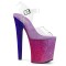 Xtreme-808OMBRE - Clear Fuchsia Blue Ombre  