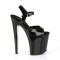 Xtreme-809CRS - Black Silver AB Rhinestones  