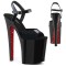 Xtreme-809CRS - Black Red Rhinestones  