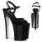 Xtreme-809CRS - Black Silver AB Rhinestones  