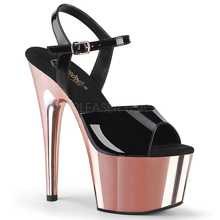Rose gold 2 top inch heels