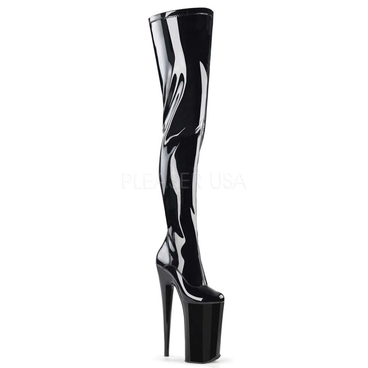 10 inch high heel boots discount
