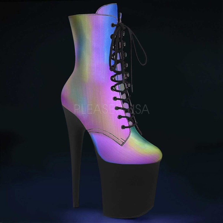 Rainbow reflective deals boots