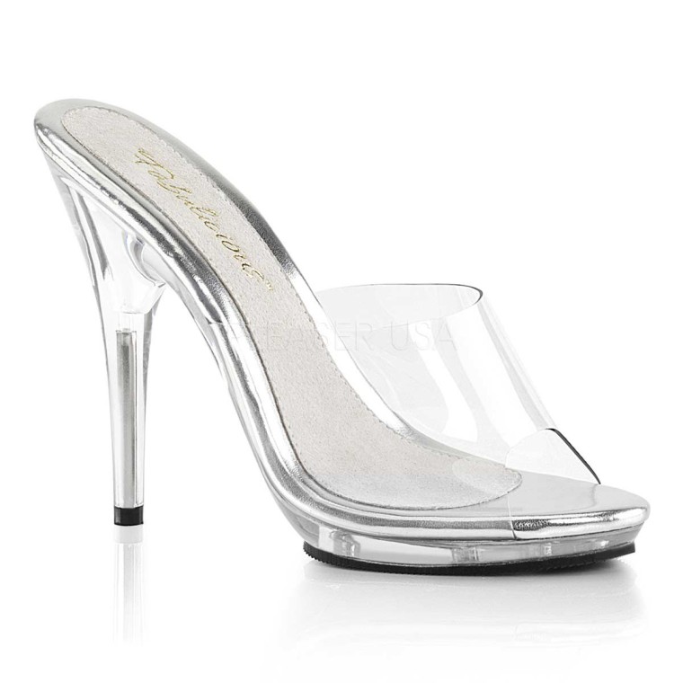 Clear Platform Heels