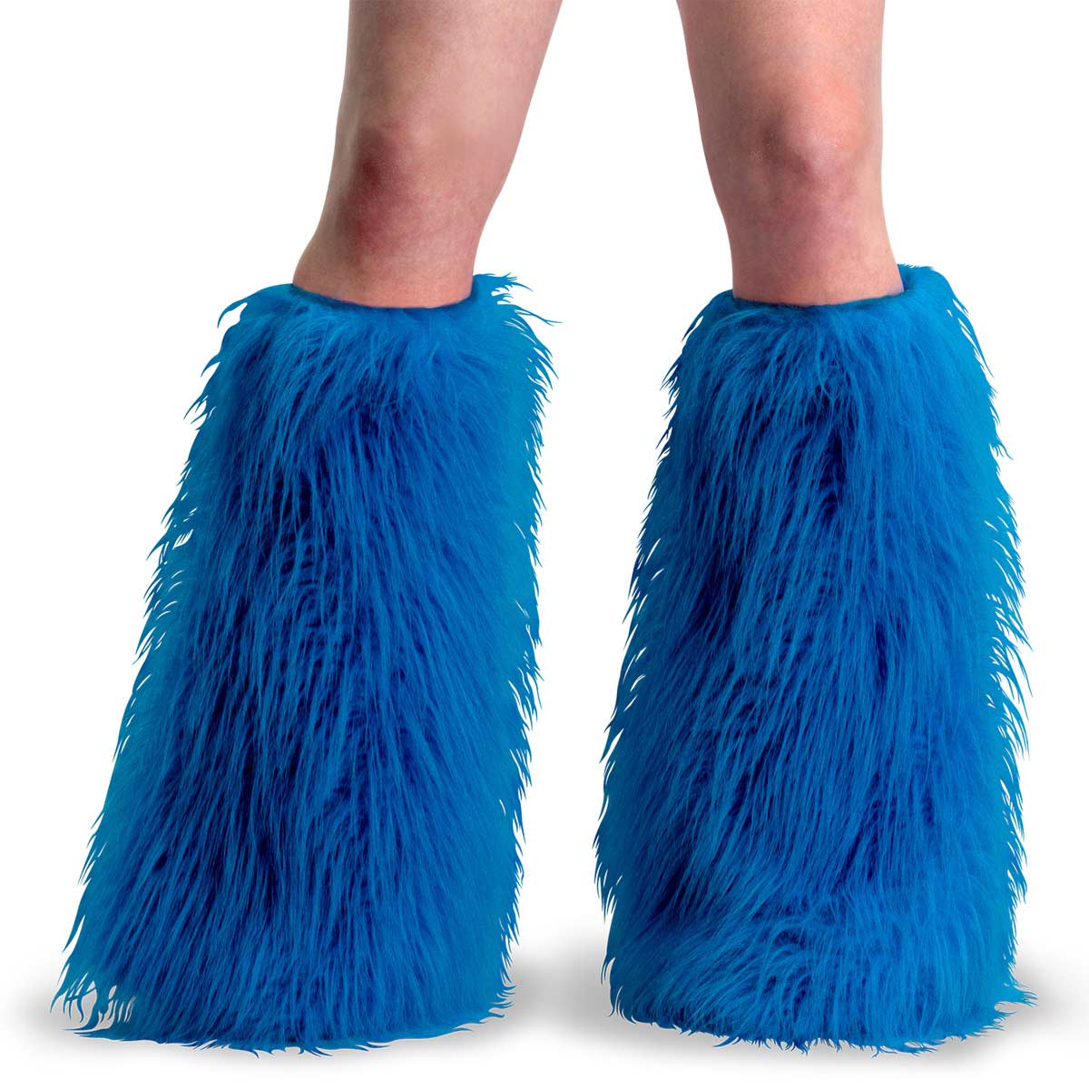 Blue clearance fuzzy boots