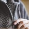 Casual Knit Sweater Half-zip Essentials Hoodies for Men Warm Hooded Sweatshirt Tops - Coffee