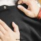 Casual Round Neck Black Sweater Mens Amekaji Solid Knitwear Pullovers Vintage Fashion Designer Luxury Jumper - Black