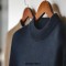 Casual Basic Style Mock Neck Sweater Thermal Head Cover Knitted Amekaji Shirt - Brown