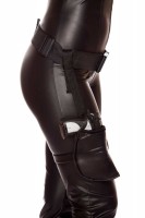Leg Holster with Connected Belt