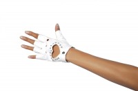 Glove w and Cut-Out Heart and Stones