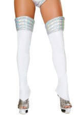 White Space Girl Leggings