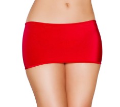 Micro Mini Skirt  - Red