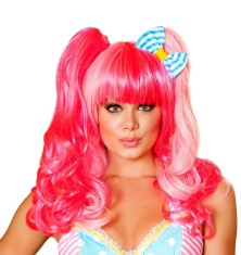 Pink Wig with