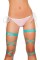 Tie Side Pucker Back Mermaid Bikini Bottom