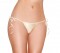 Full Back Tie Side Pucker Back Bottom - Nude
