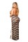 Two-Tone Gown Dress - Queen