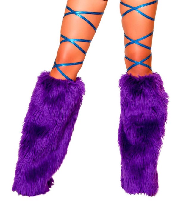 3022 Thigh Wraps - 00`` Metallic Thigh Wraps
Sold SeparatelyFur Leg WarmersLegwear in Hosiery, Leggings, Stockings and Socks