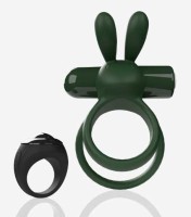 Screaming O Remote Controlled Ohare XL Vibrating Ring - Green